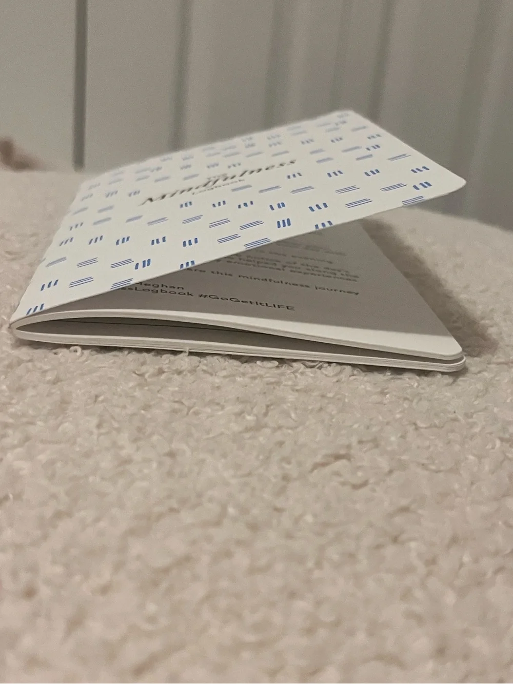 🎉handmade Mindfulness Logbook — pocket size, morning & evening reflections
